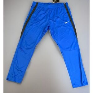NWT Nike Womens Epic Training Pants Size 2XL Royal Blue Ankle Zips Lightweight